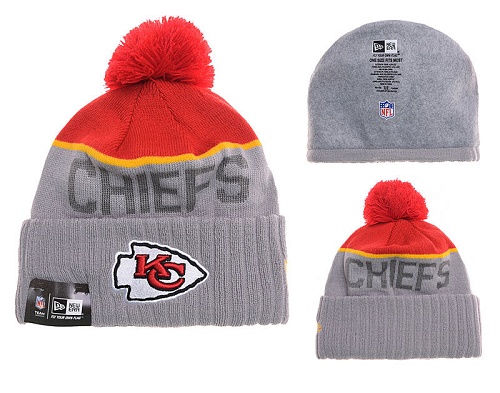 NFL Kansas City Chiefs Stitched Knit Beanies 018